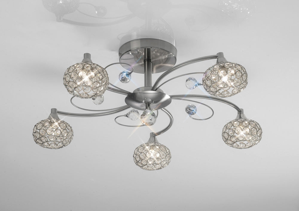 Semi-flush lights