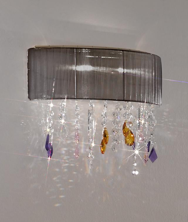 Kolarz 0240.62.3.Bk.STR NEU PARALUME Wall Light