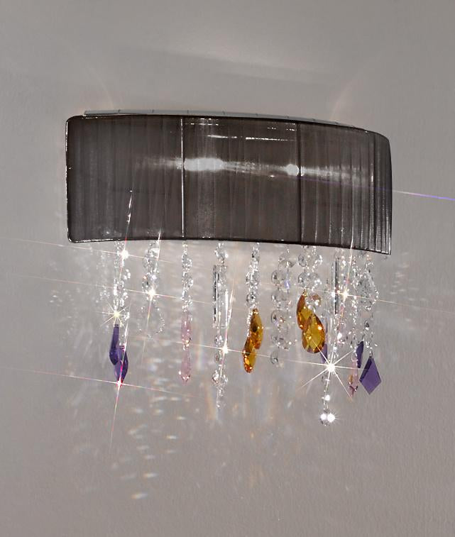 Kolarz 0240.62.5.Bk.STR NEU PARALUME Wall Light