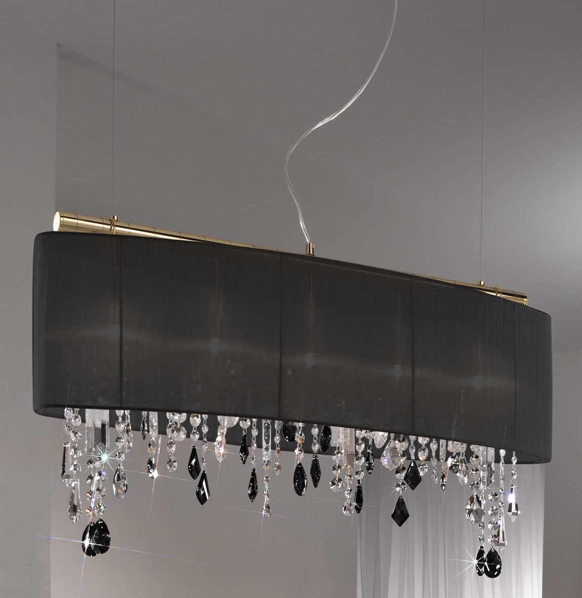 Kolarz 0240.85.3.Bk.STR JET PARALUME Pendant Light