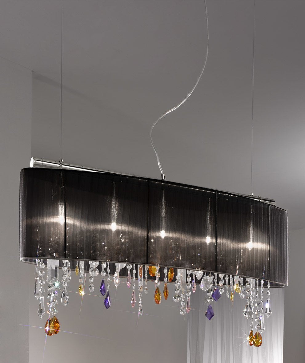 Kolarz 0240.85.5.Bk.STR NEU PARALUME Pendant Light