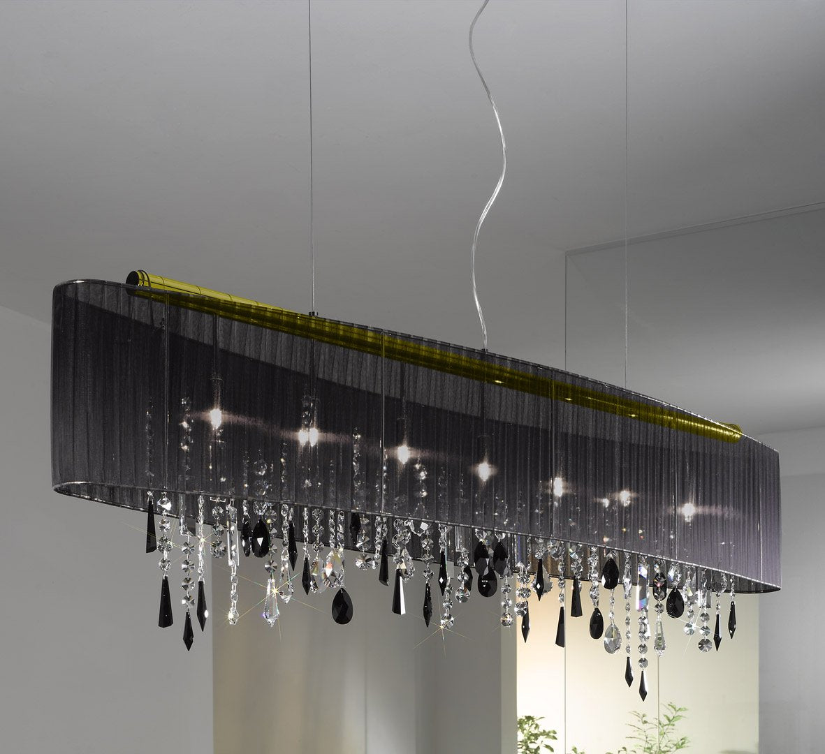 Kolarz 0240.87.3.Bk.STR JET PARALUME Pendant Light