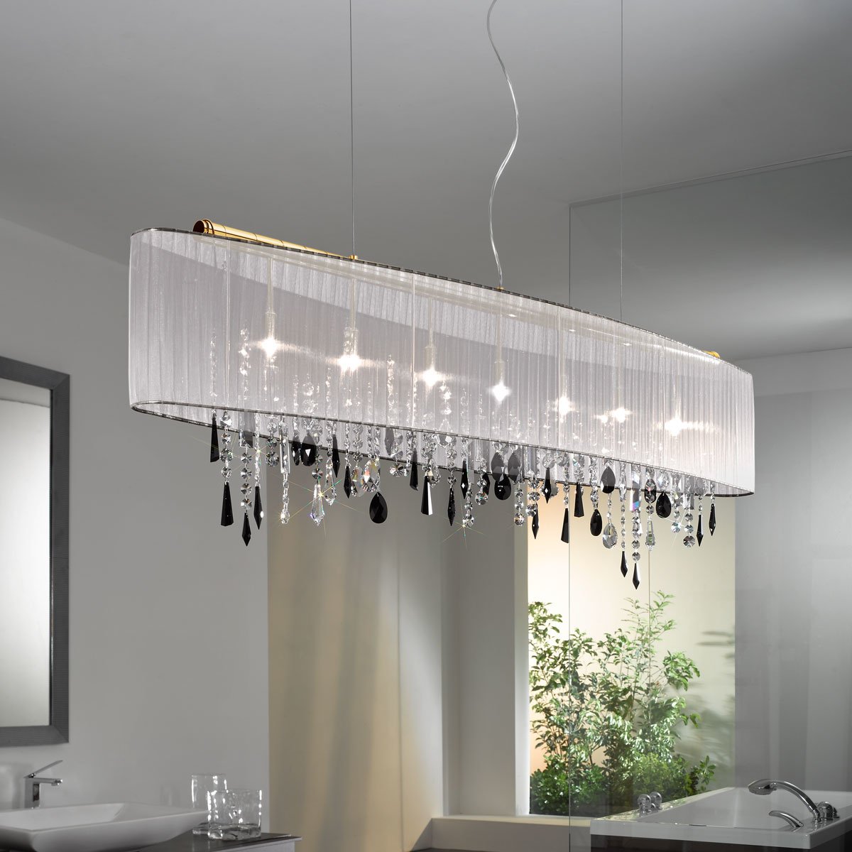 Kolarz 0240.87.3.W.STR JET PARALUME Pendant Light