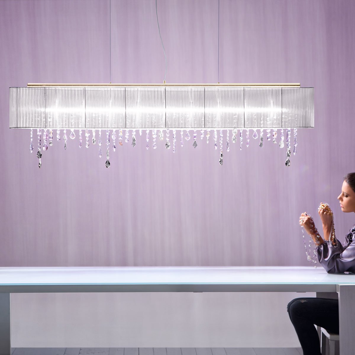 Kolarz 0240.89L.3.W.KoT PARALUME Chandelier