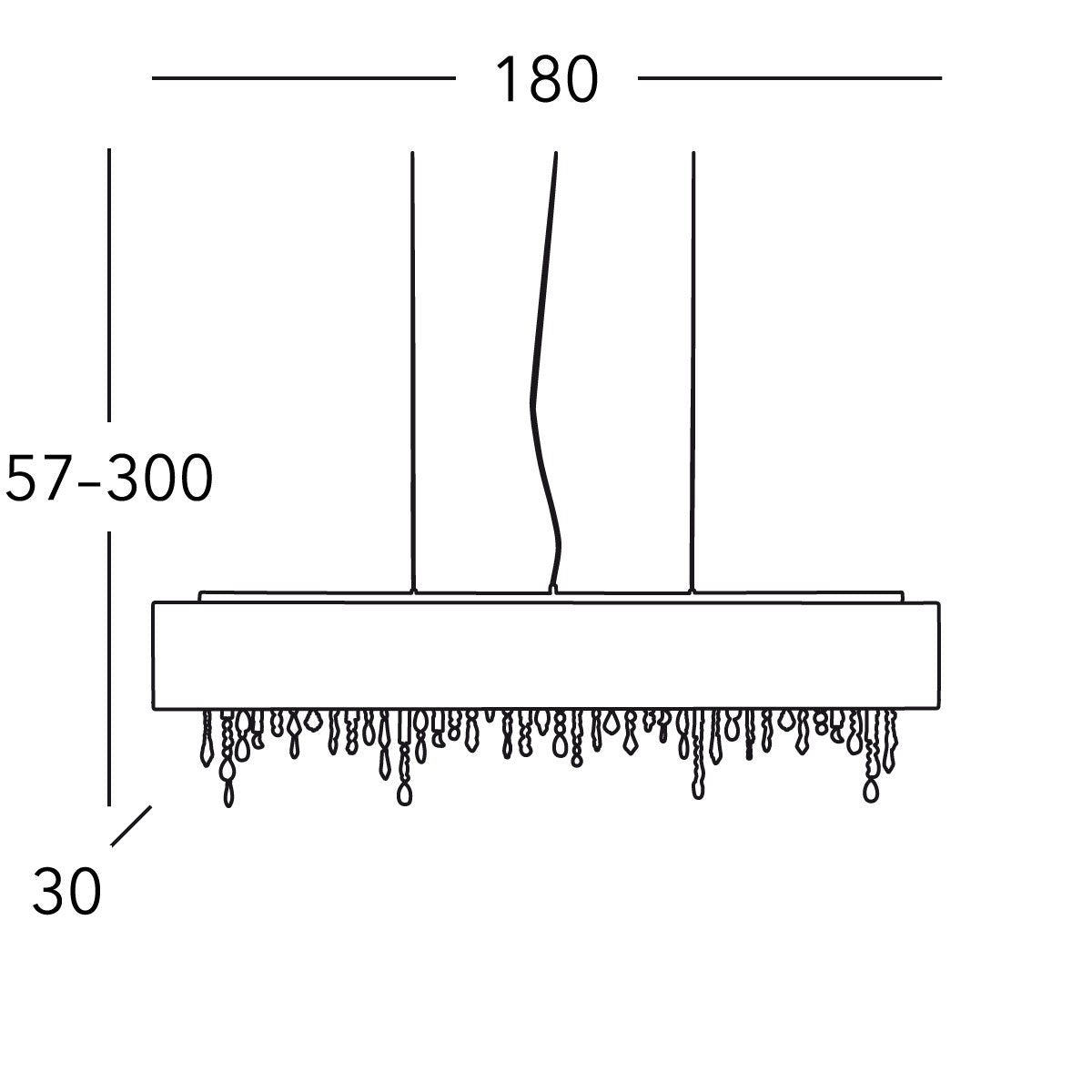 Kolarz 0240.89L.5.Bk.STR JE PARALUME Chandelier