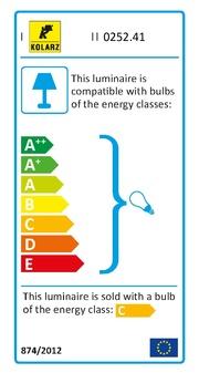 Kolarz 0252.41.5.Me.Ag DELPHI Floor Light