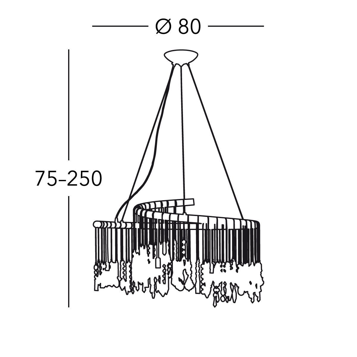 Kolarz 027.810.3.KoT DRAGON Chandelier