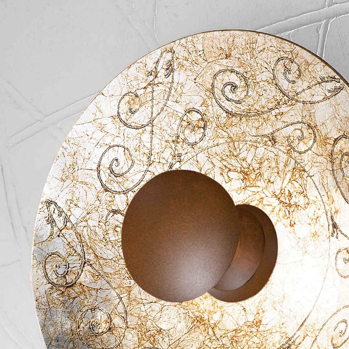 Kolarz 0331.61M.V1.Co.Ag LUNA Wall Light