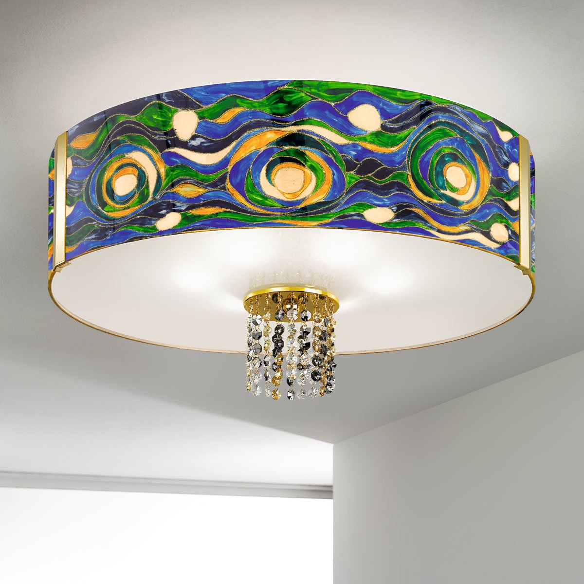 Kolarz 0345.16.3.Aq.BG.ETGn EMOZIONE Ceiling Light