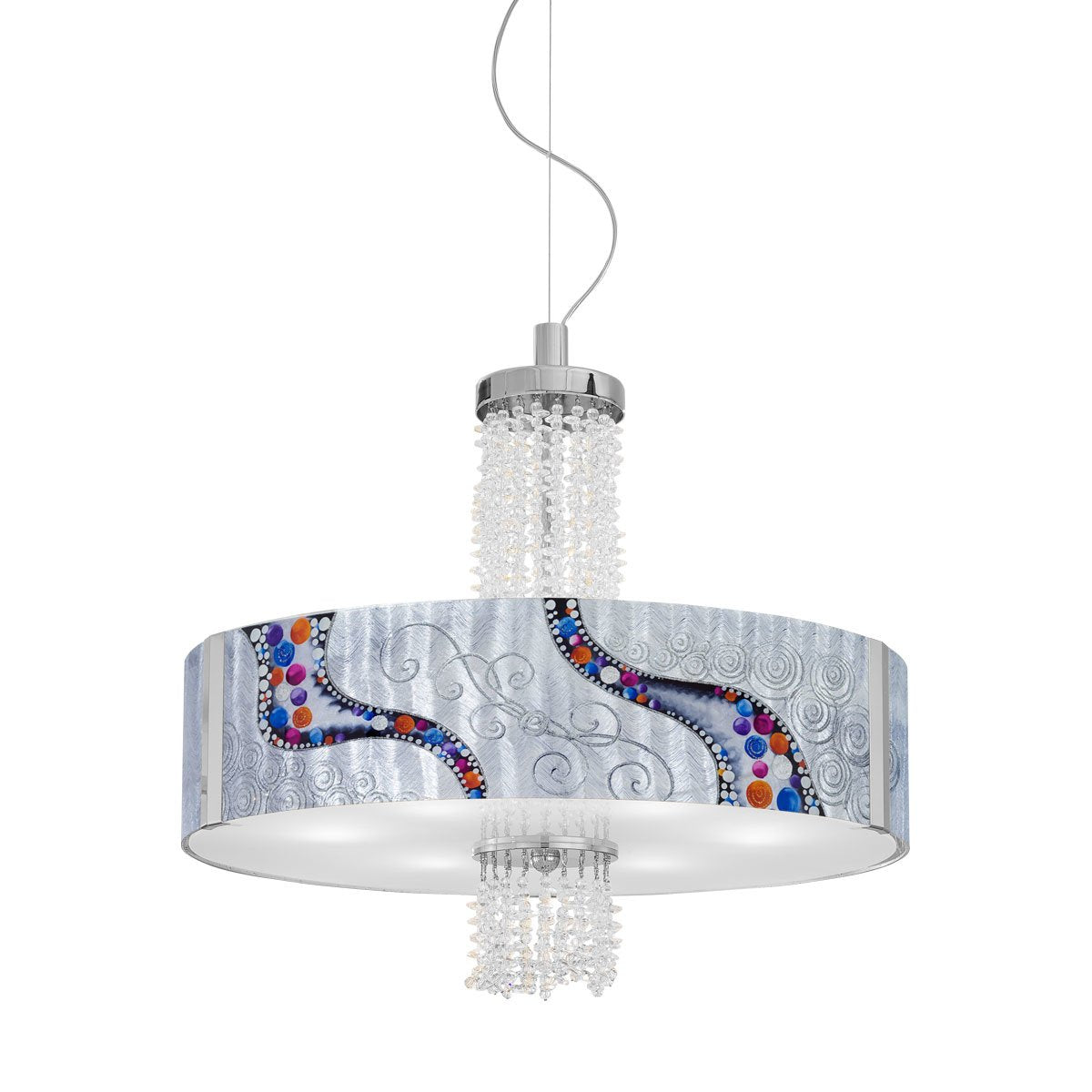 Kolarz 0345.36.5.Ki.Ag.KpT EMOZIONE Pendant Light