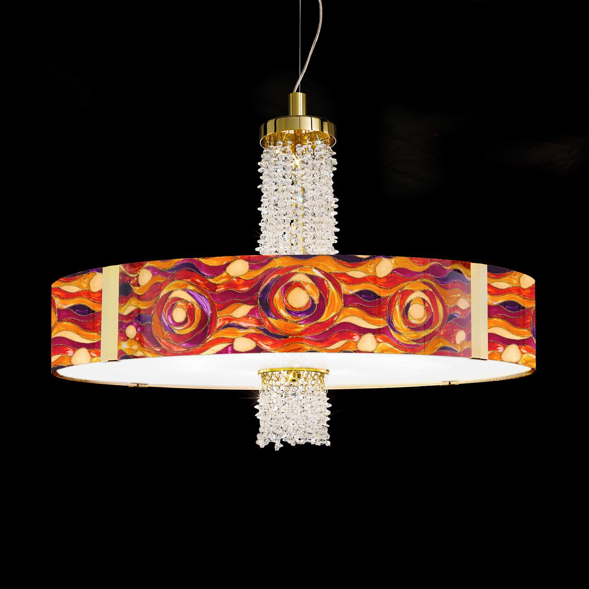 Kolarz 0345.38S.3.Aq.RV.KpT EMOZIONE Pendant Light