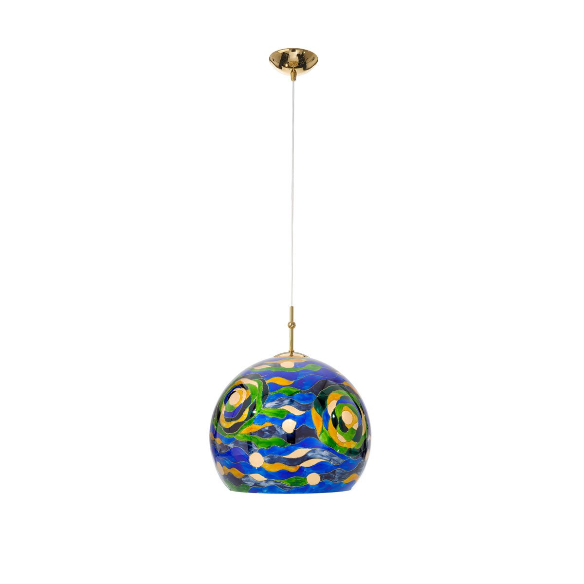 Kolarz 0392.31M.3.Aq.BG LUNA Pendant Light