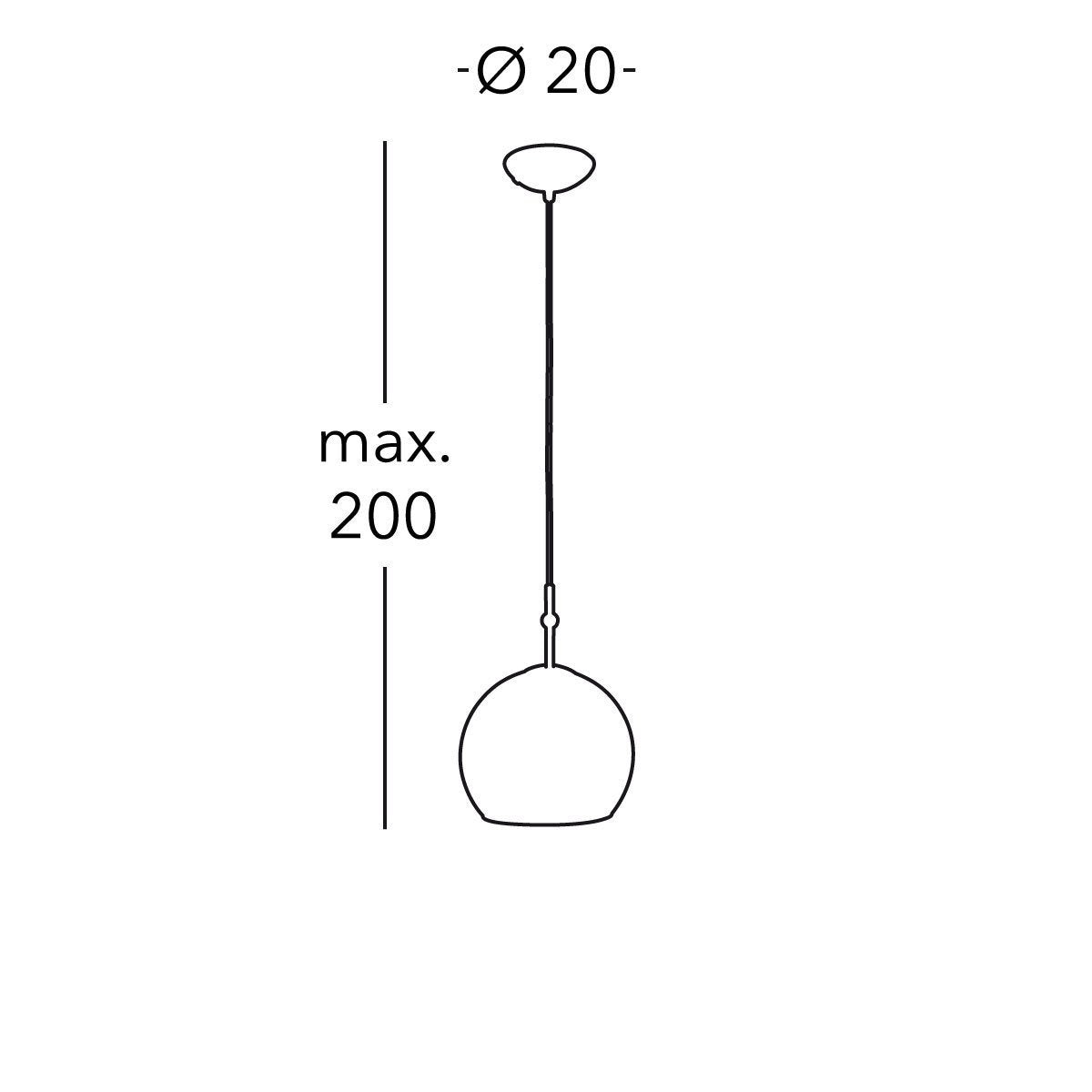 Kolarz 0392.31S.3.Aq.BG LUNA Pendant Light