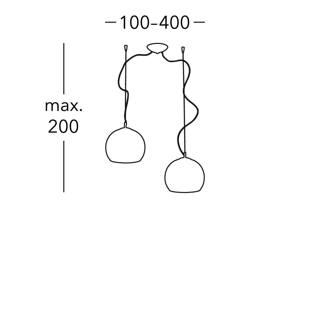 Kolarz 0392.32.3.Aq.RV LUNA Pendant Light