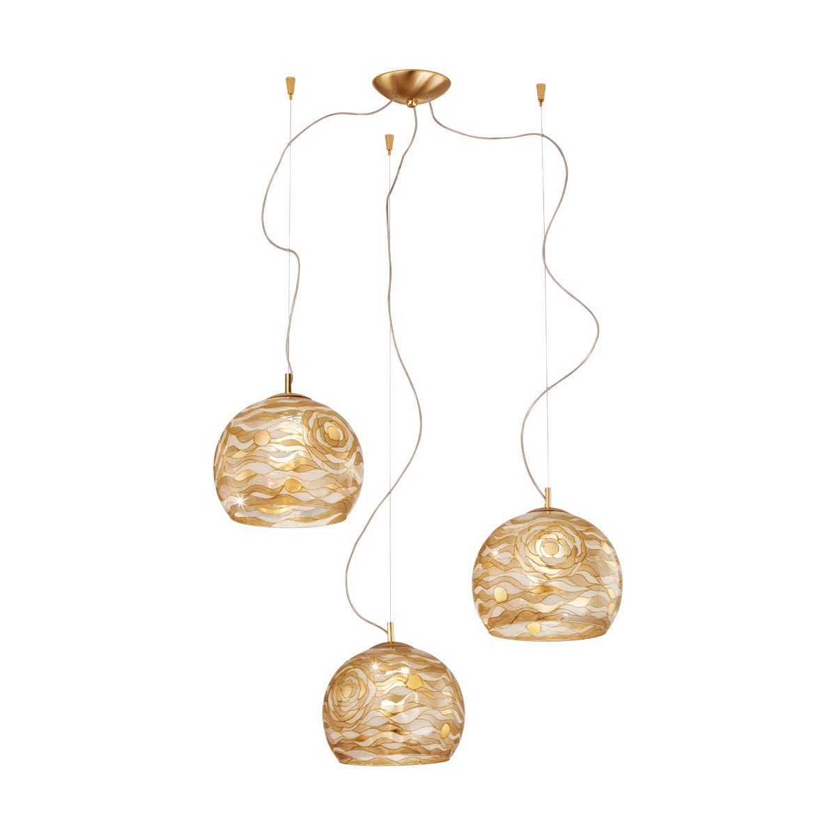 Kolarz 0392.33.3.Aq.Ch LUNA Pendant Light