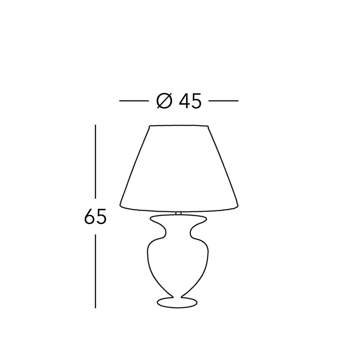 Kolarz 0424.71M.Au ANFORA Table Light