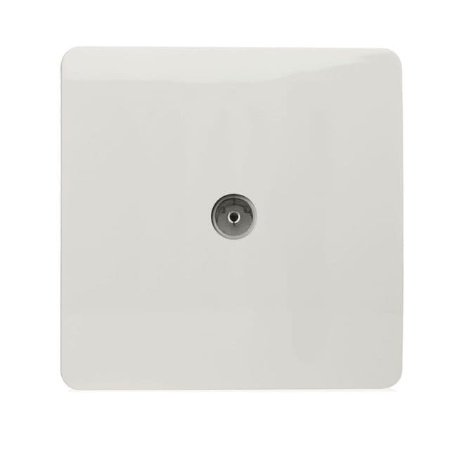 1 Gang Female Co-Axial Television Socket