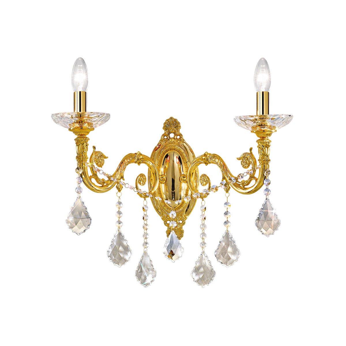 Kolarz 1299.62.3.SpT CONTARINI CRYSTAL Wall Light
