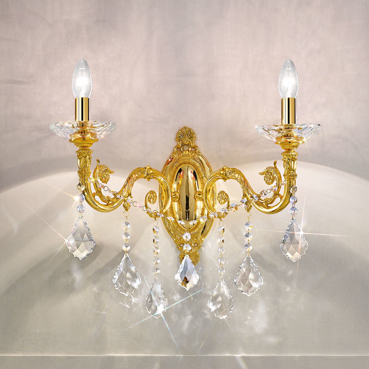 Kolarz 1299.62.3.SpT CONTARINI CRYSTAL Wall Light