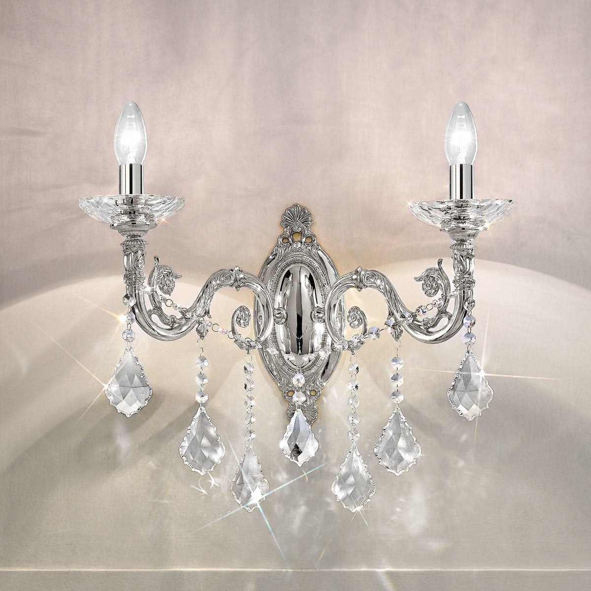 Kolarz 1299.62.5.SpT CONTARINI CRYSTAL Wall Light