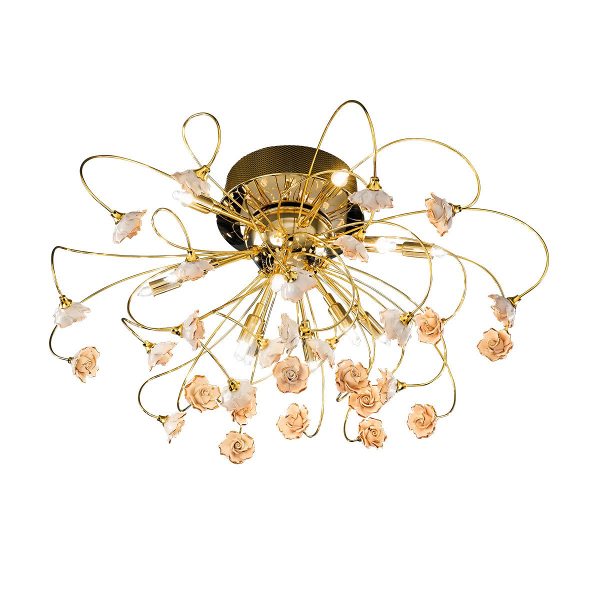 Kolarz 1307.112.3.R1R TWISTER ROSY Ceiling Light
