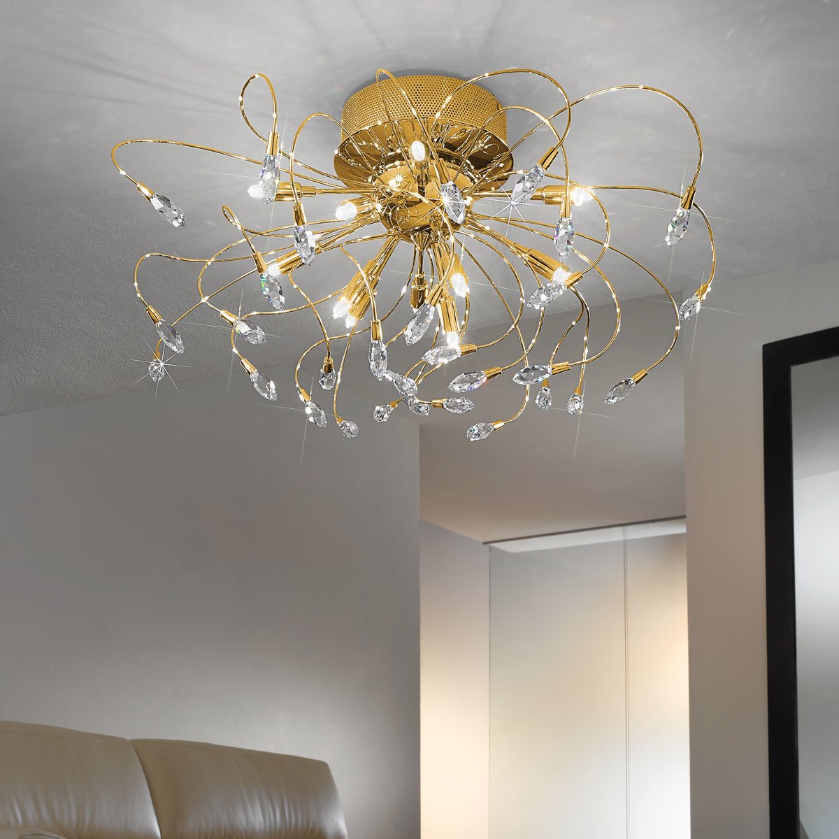 Kolarz 1307.112.3 TWISTER Ceiling Light