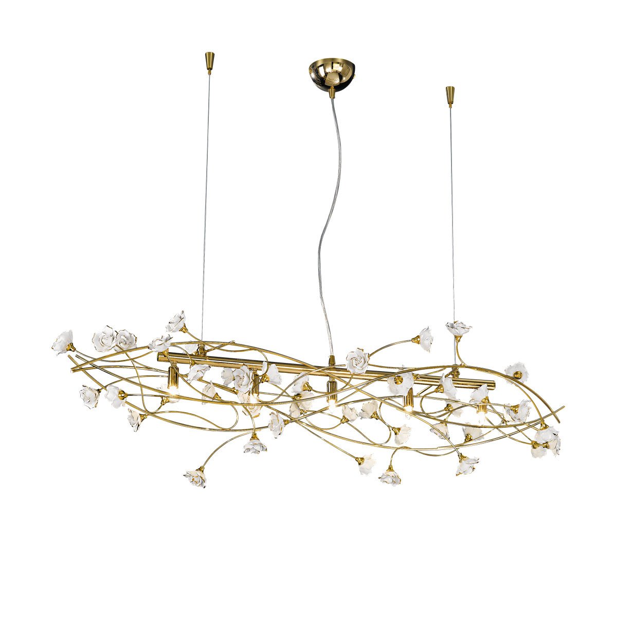 Kolarz 1307.85.3.R1W TWISTER ROSY Pendant Light