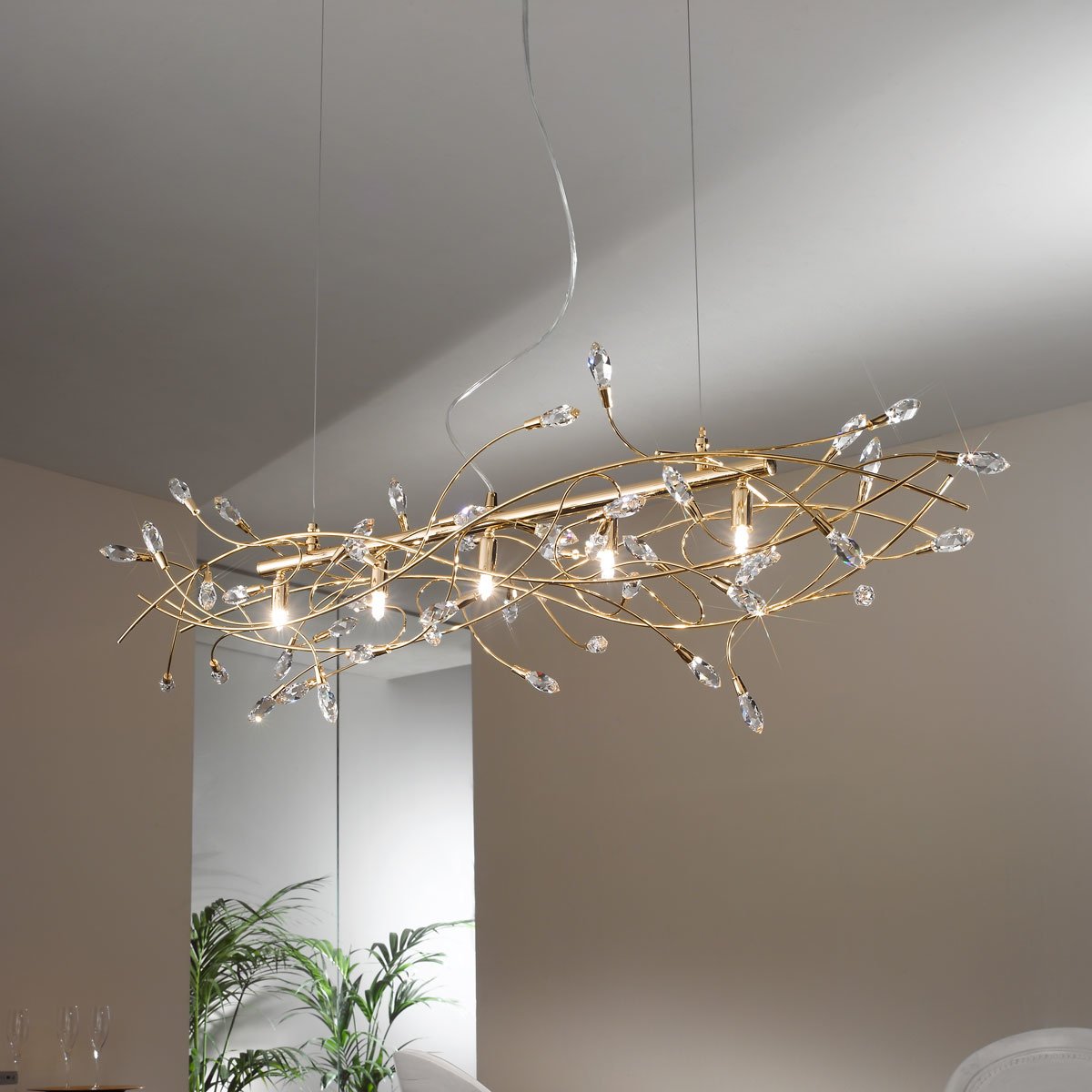 Kolarz 1307.85.3 TWISTER Pendant Light