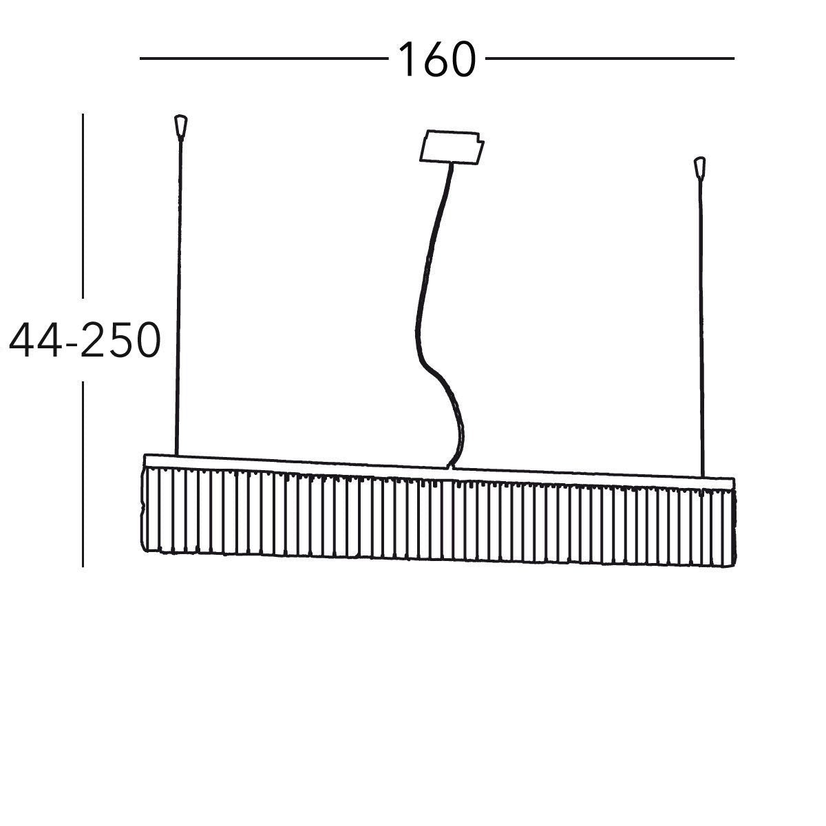 Kolarz 1314.810.5.O1.KpT PRISMA Pendant Light