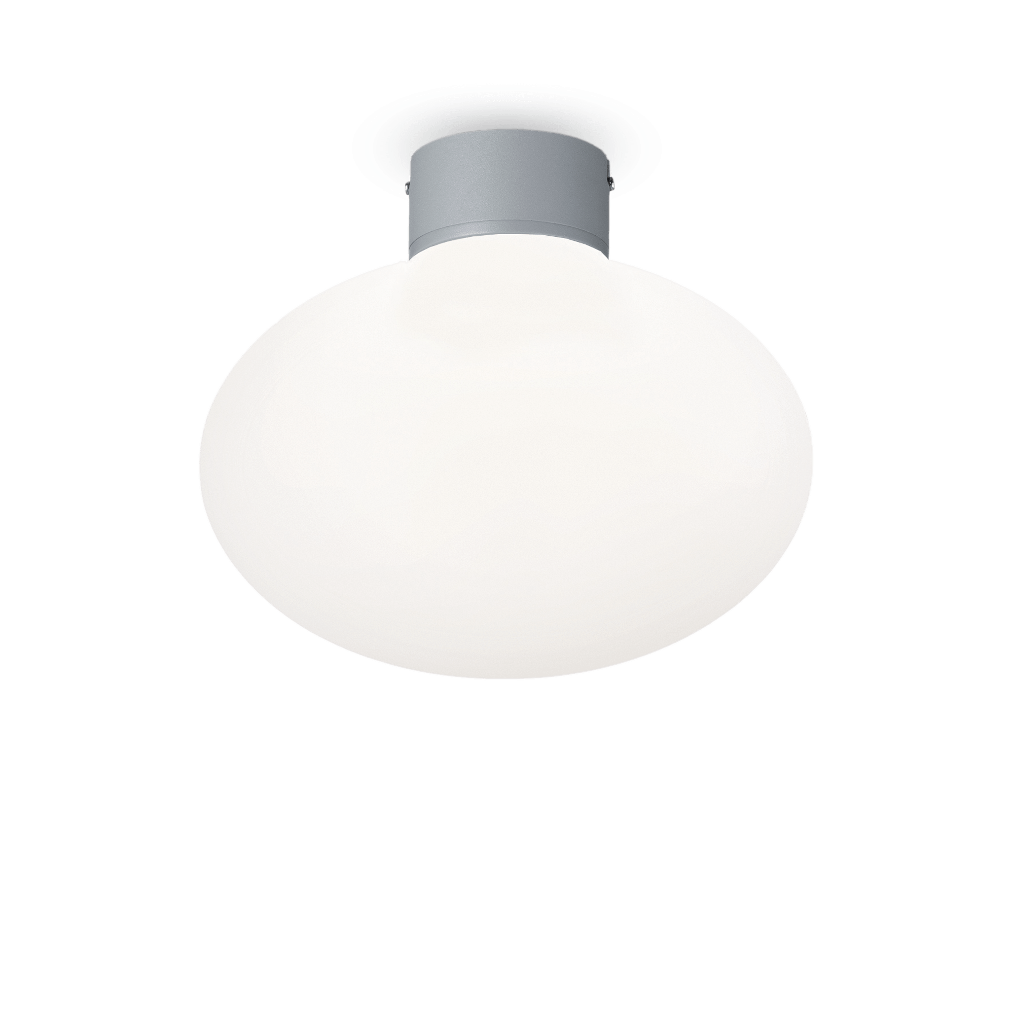 Ideal Lux 148854,Category_Flush Ceiling Lights,OUTDOOR,Finish_ CLIO MPL1 GRIGIO