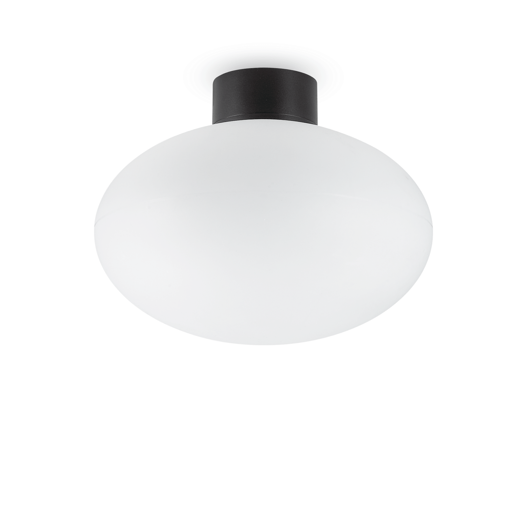 Ideal Lux 148878,Category_Flush Ceiling Lights,OUTDOOR,Finish_ CLIO MPL1 NERO
