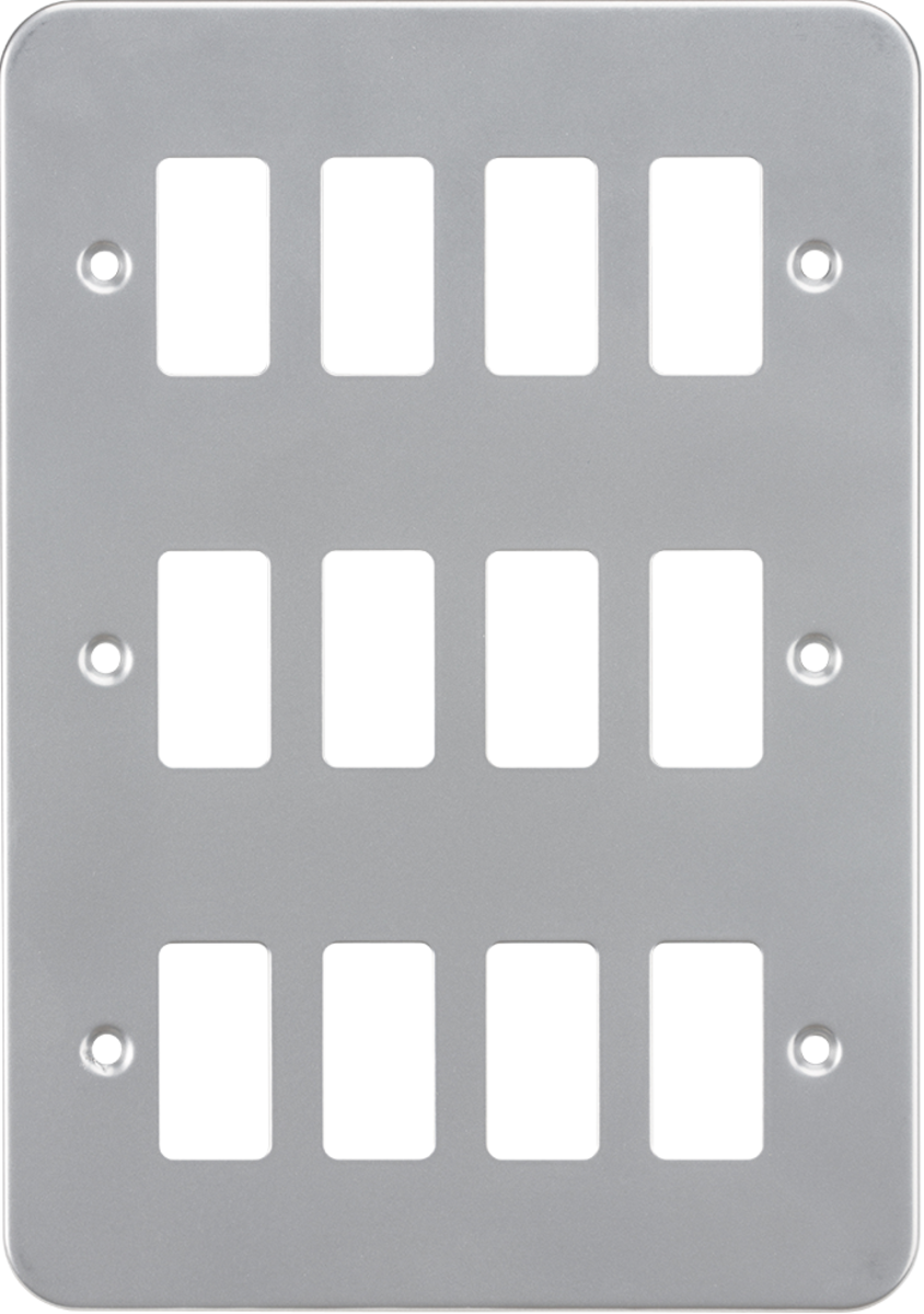 Metalclad 12G grid faceplate