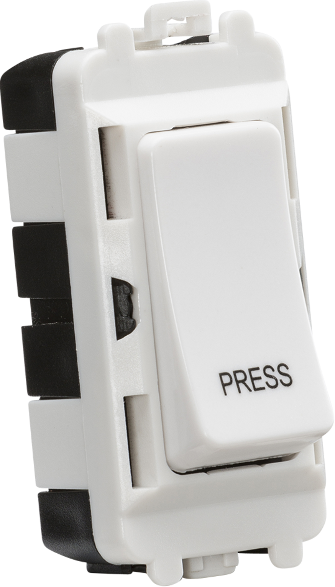 20AX 2 way retractive SP module (marked PRESS) - white