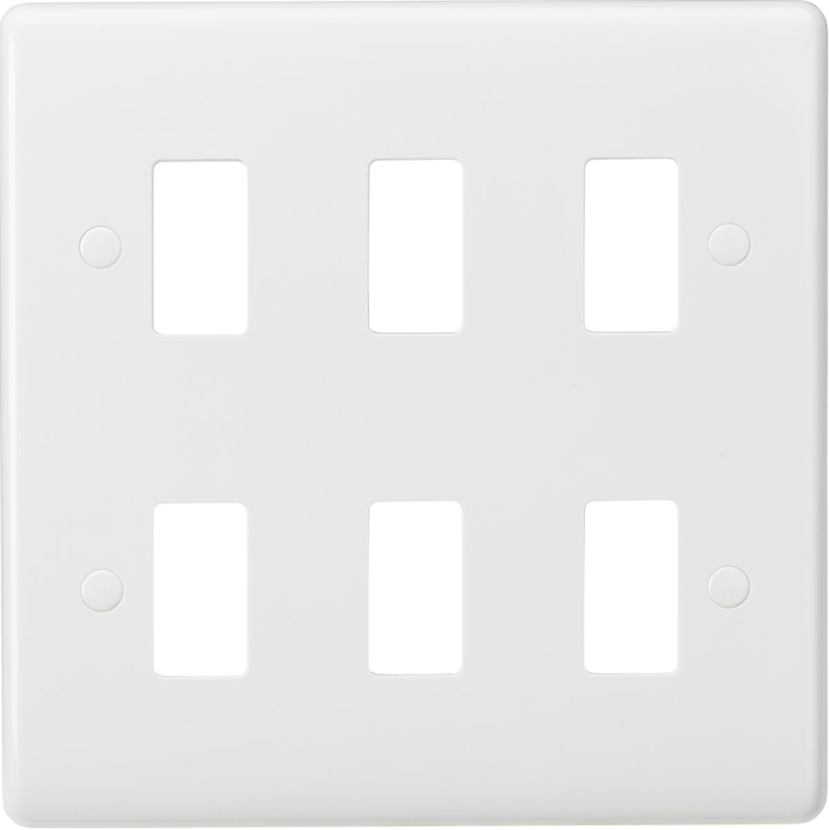 6G grid faceplate