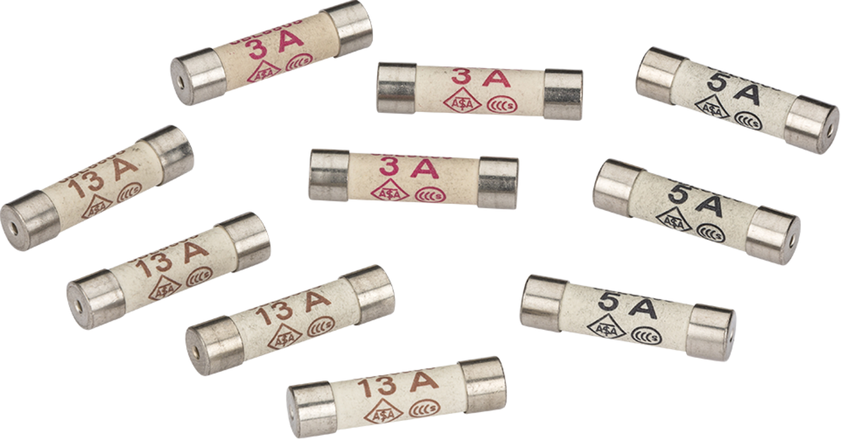 Mixed Fuses (3 x 3A, 3 x 5A & 4 x 13A)
