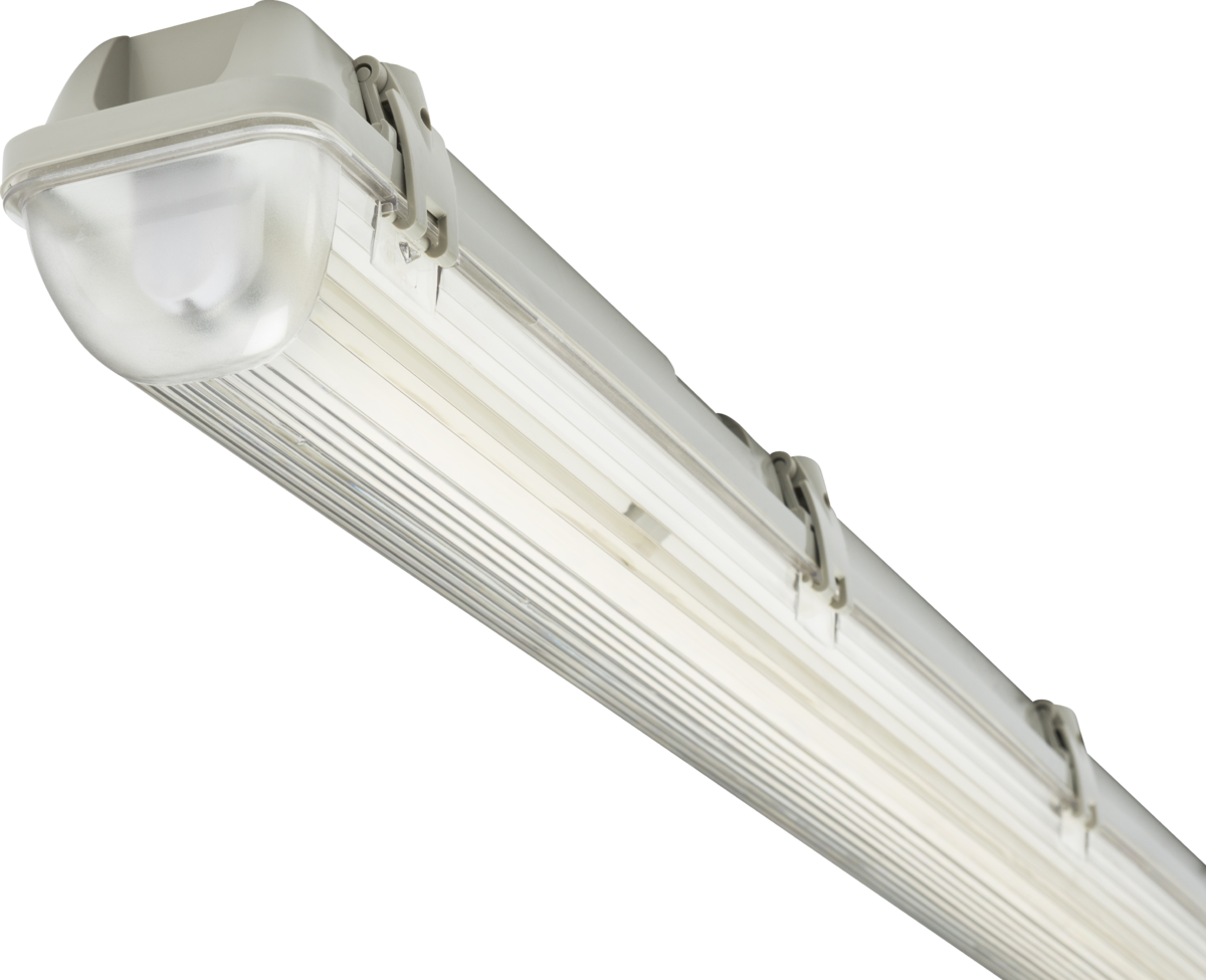 230V IP65 1x58W 5ft Single HF Non-Corrosive Fluorescent Fitting