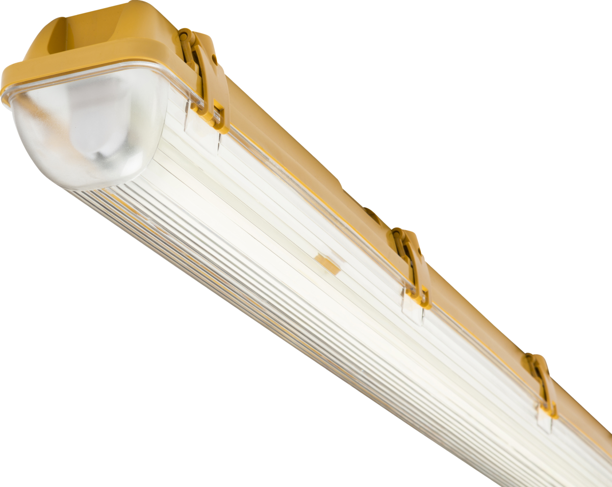 110V IP65 1x58W 5ft Single HF Non-Corrosive Fluorescent Fitting