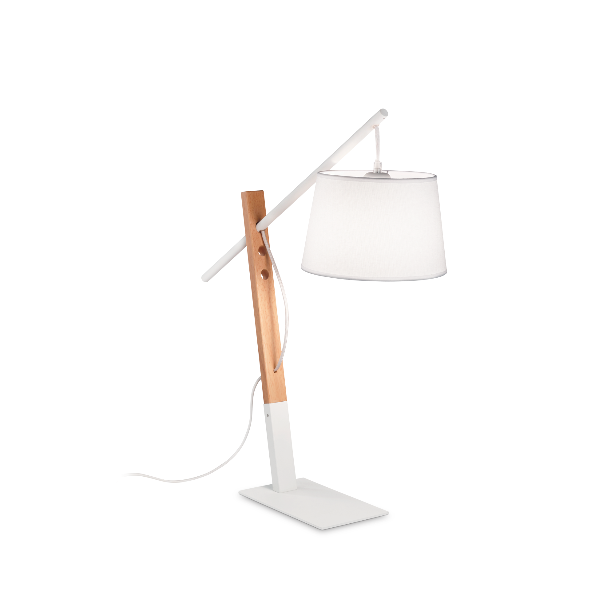 Ideal Lux 207568,Category_Table Lamps,MODERNO,Finish_ EMINENT TL1 BIANCO
