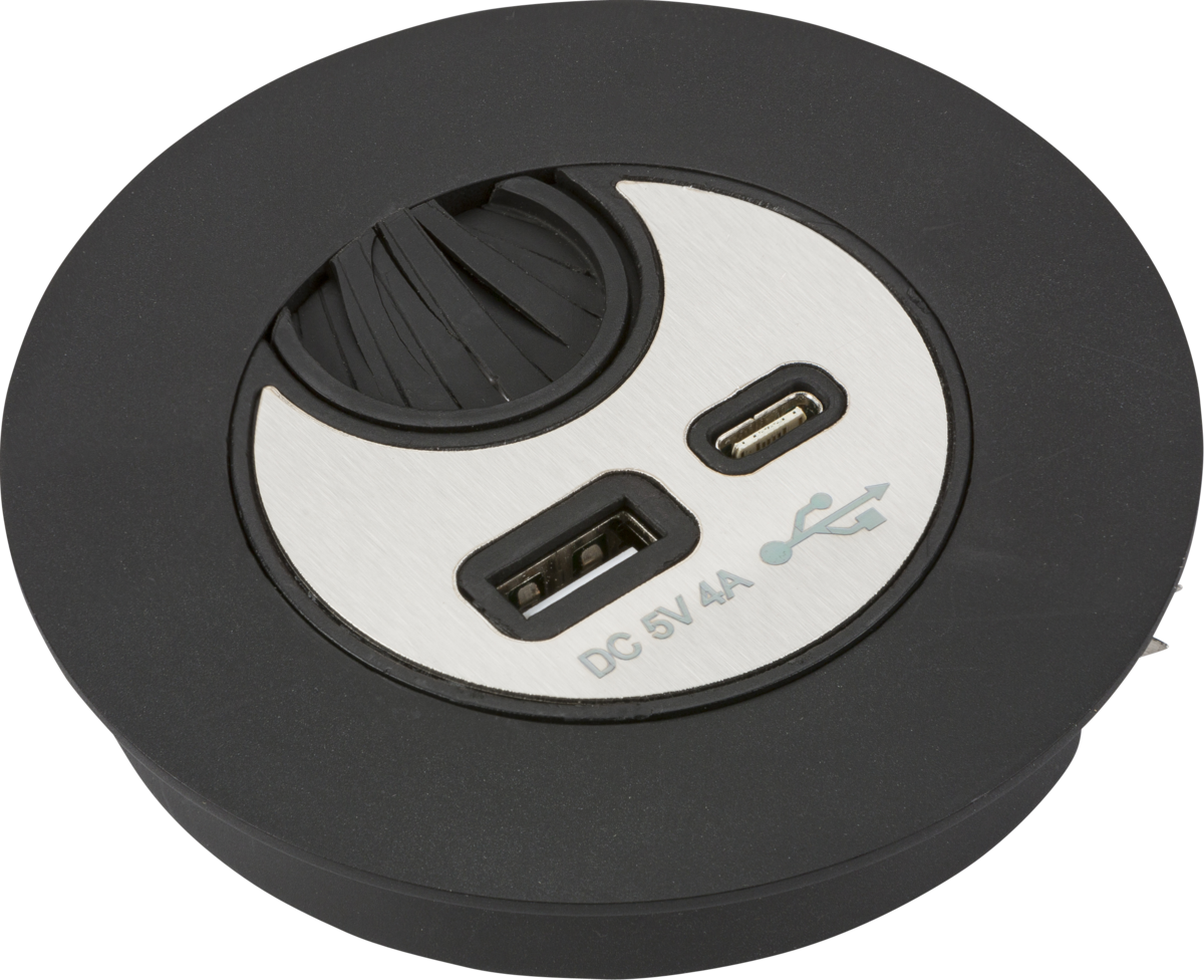 Desk Mount USB Charger