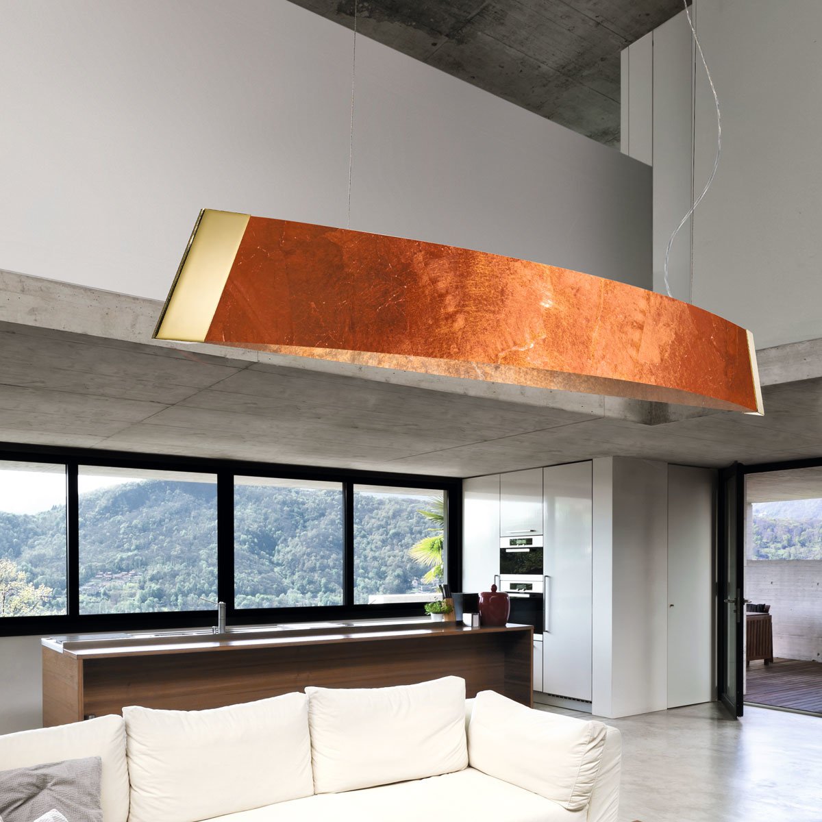 Kolarz 2295.32.3.Cu BARCA Pendant Light