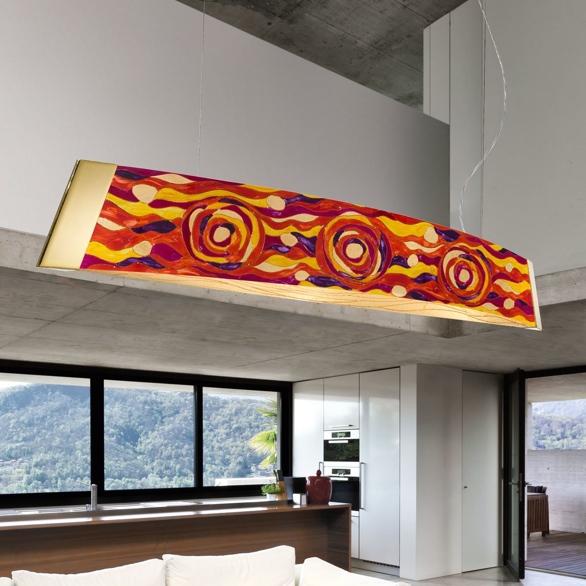 Kolarz 2295.32.3/aq40 BARCA Pendant Light