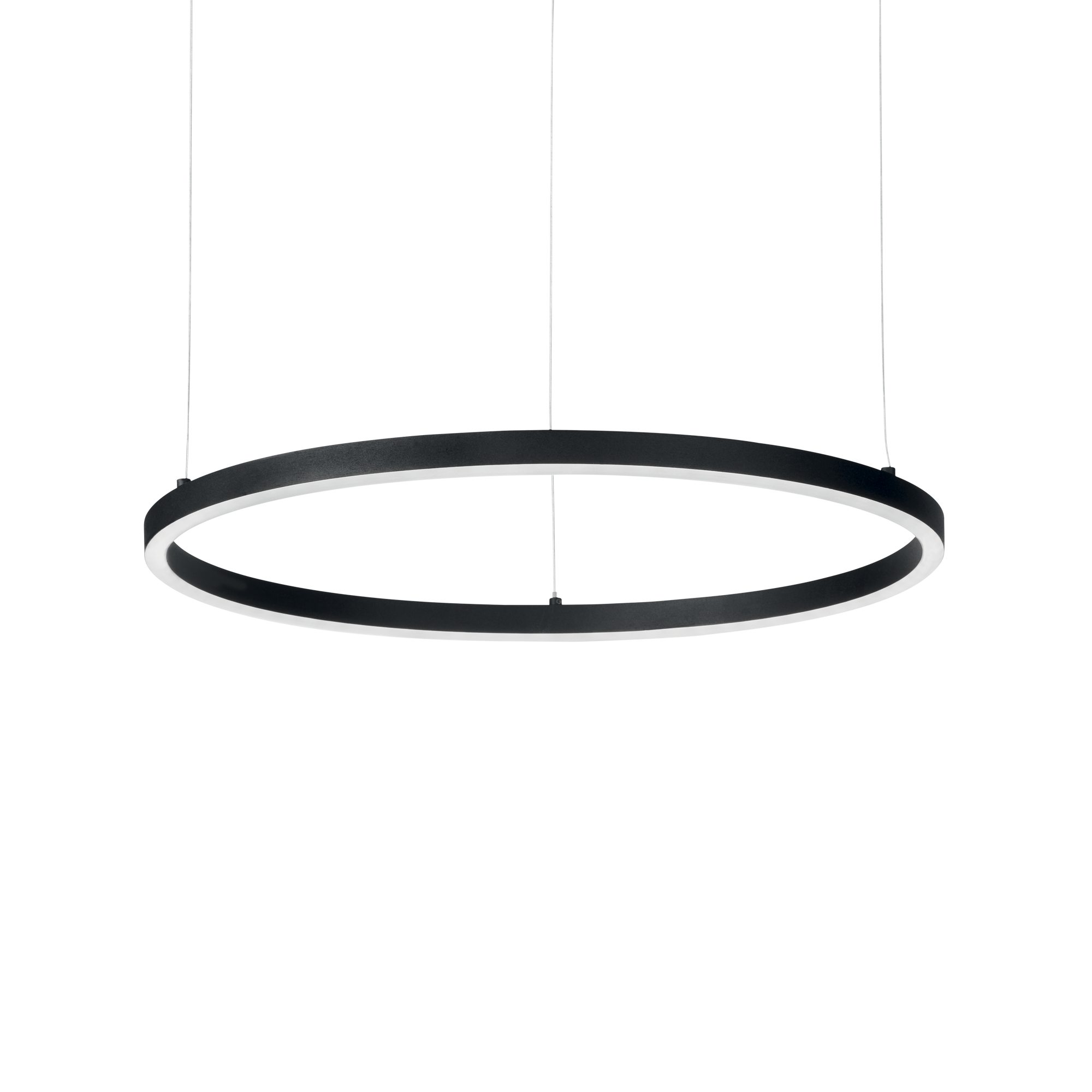 Ideal Lux 229508,Category_Pendants,TECNICO,Finish_ ORACLE SLIM D90 NERO