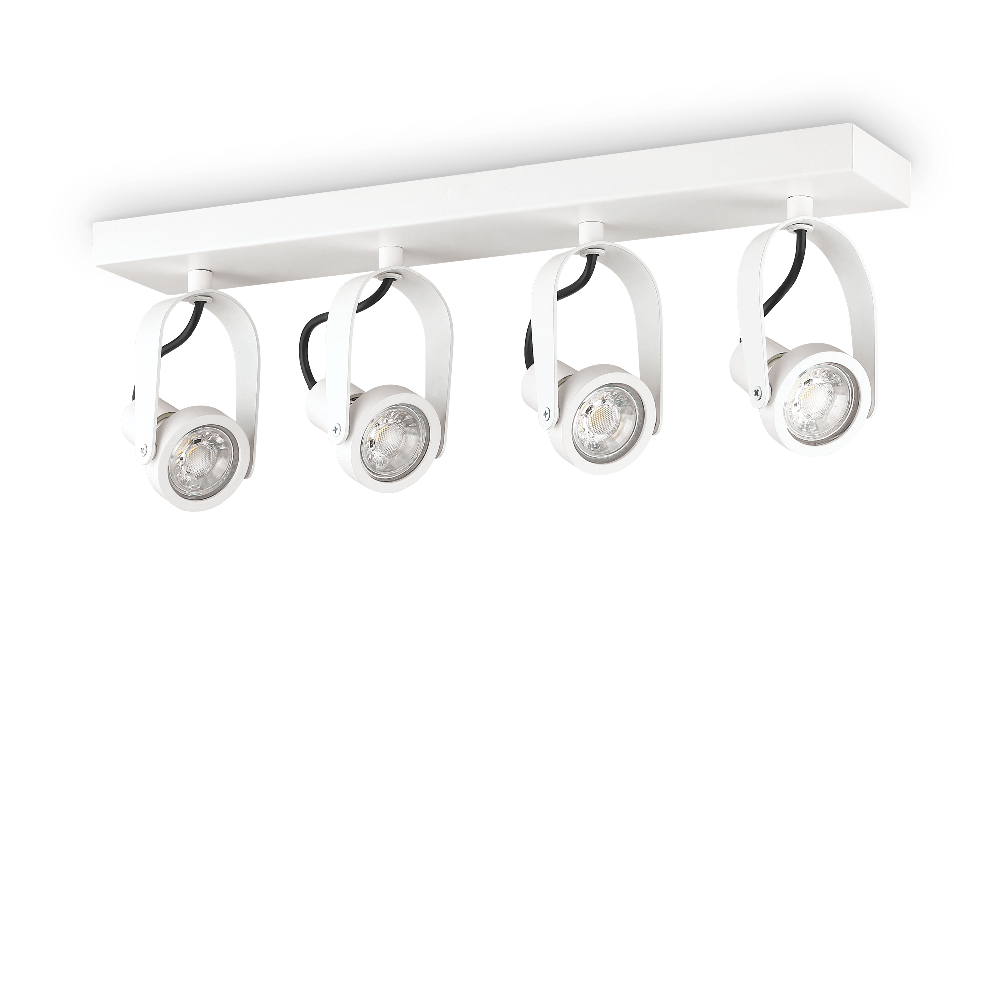 Ideal Lux 229591,Category_Flush Ceiling Lights,TECNICO,Finish_ GLIM COMPACT PL4 BIANCO