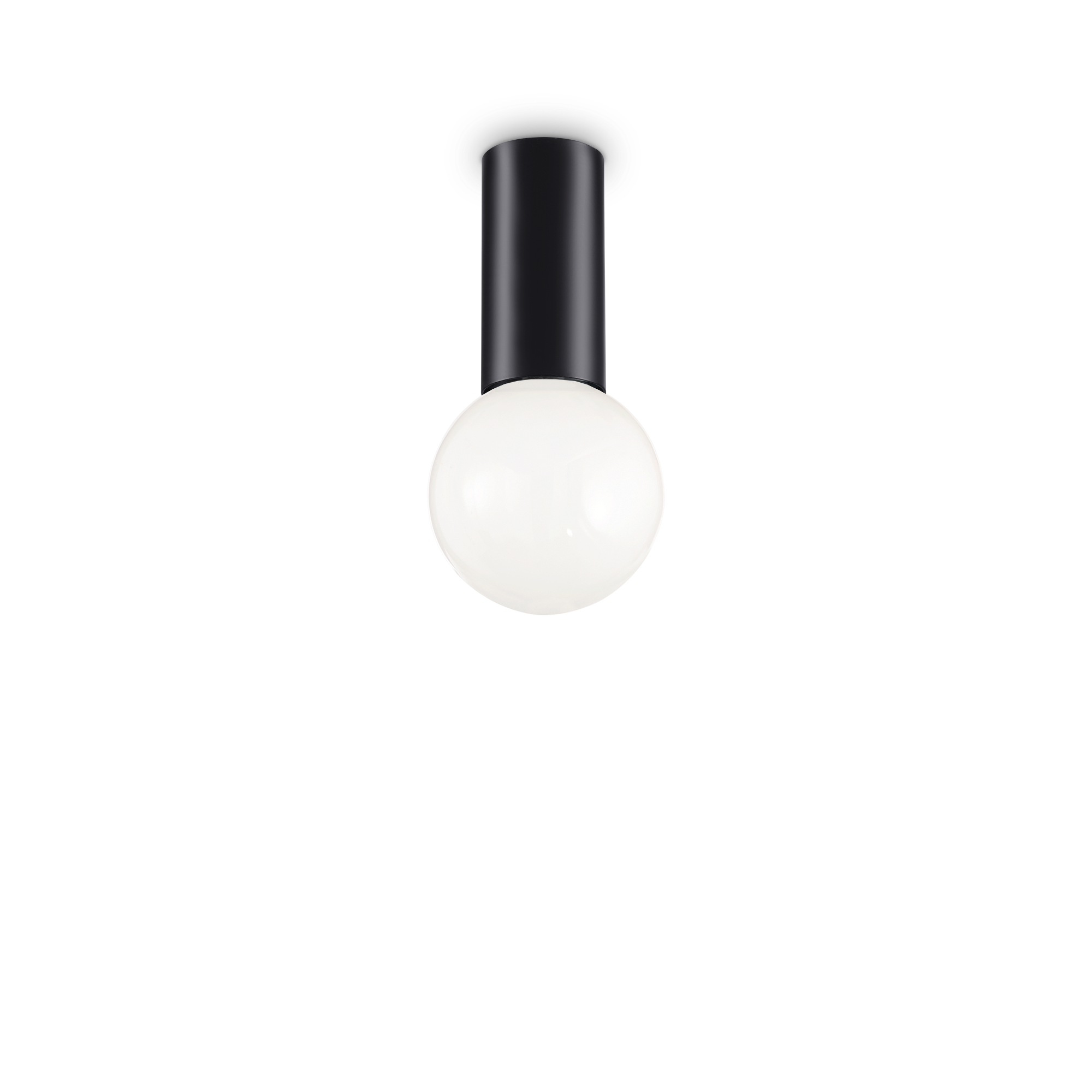 Ideal Lux 232980,Category_Flush Ceiling Lights,MODERNO,Finish_ PETIT PL1 NERO