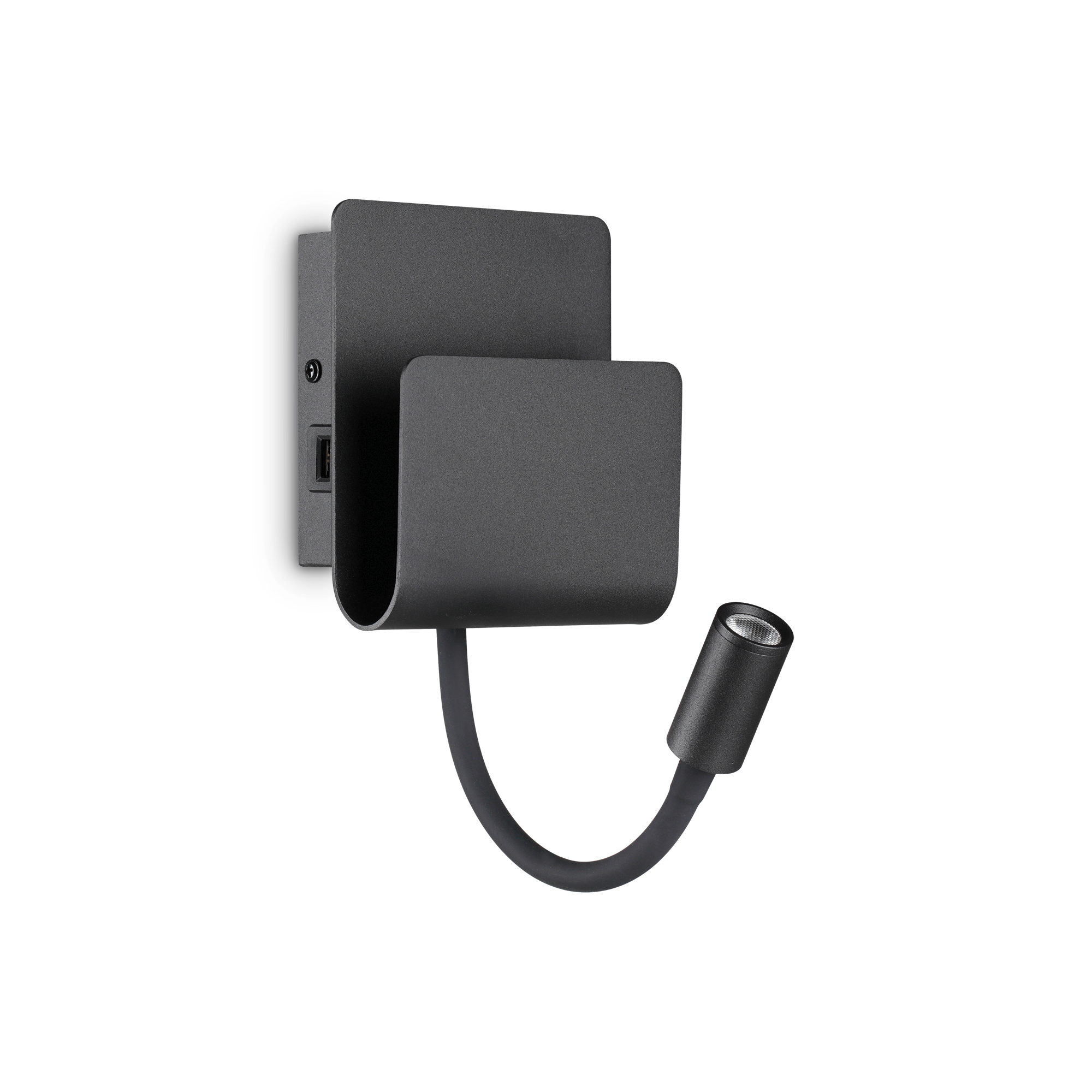 Ideal Lux 237930,Category_Wall Lights,MODERNO,Finish_ PROBE AP2 NERO