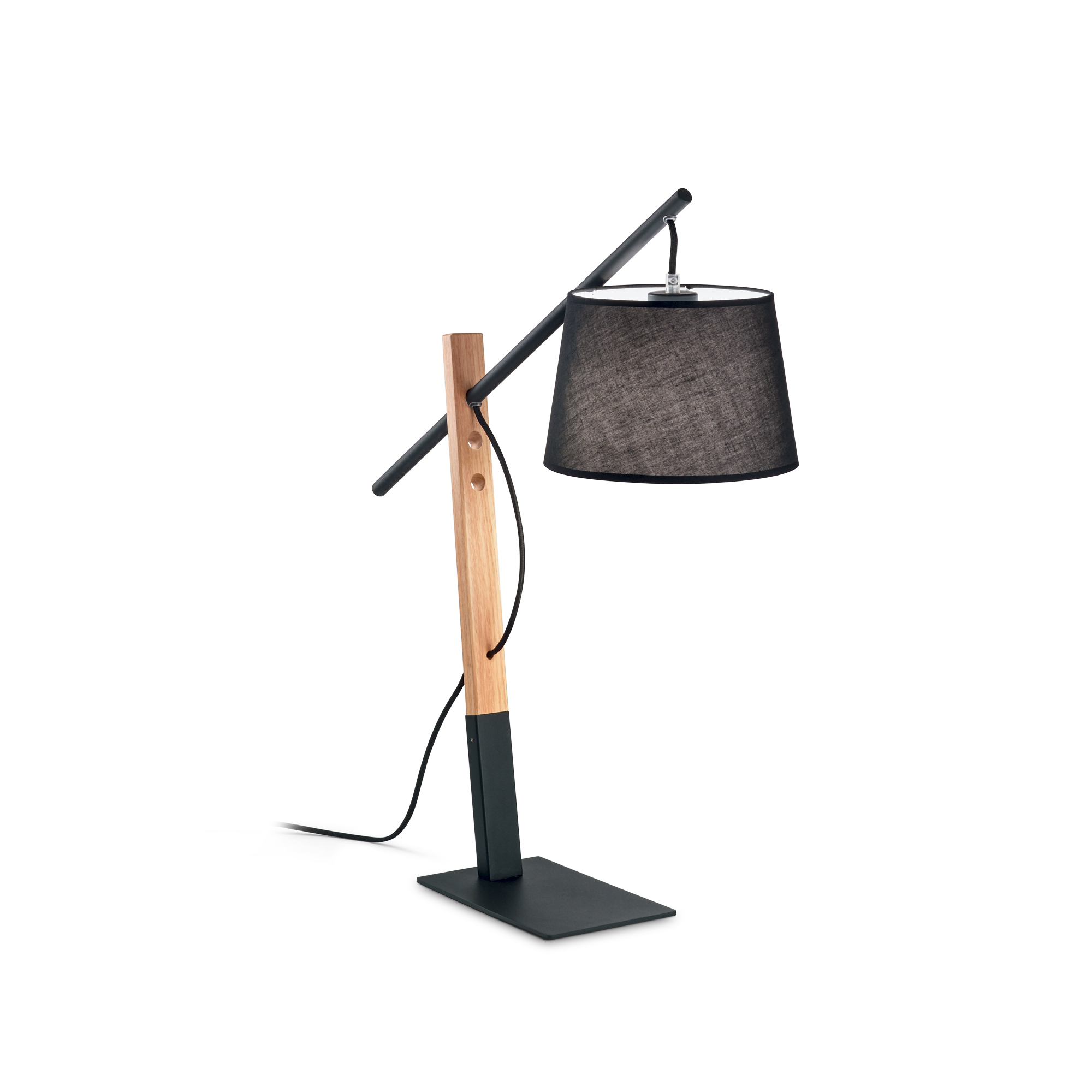 Ideal Lux 238388,Category_Table Lamps,MODERNO,Finish_ EMINENT TL1 NERO