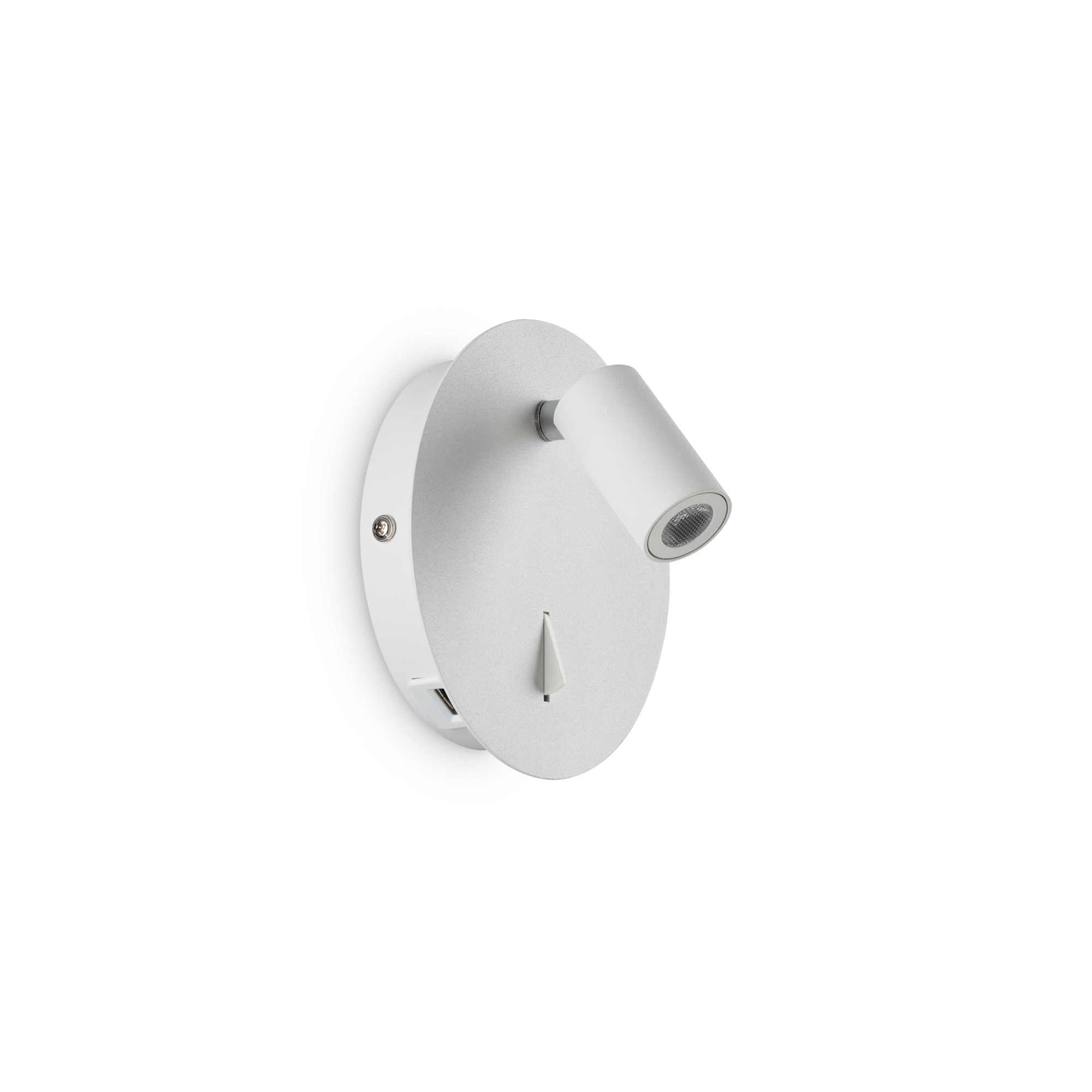 Ideal Lux 239682,Category_Wall Lights,MODERNO,Finish_ GEA AP1 ROUND BIANCO