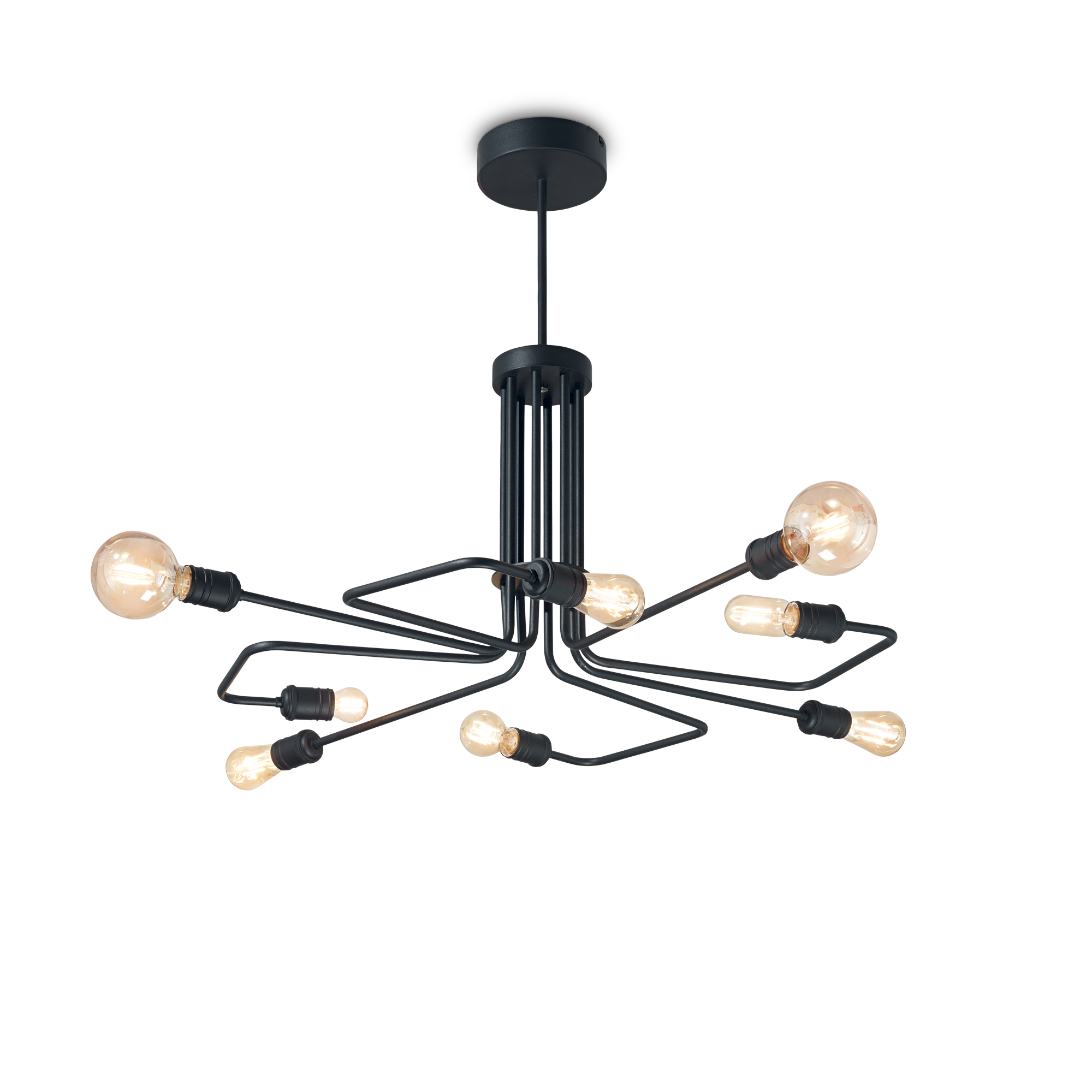 Ideal Lux 242347,Category_Pendants,CLASSICO,Finish_ TRIUMPH SP8 NERO