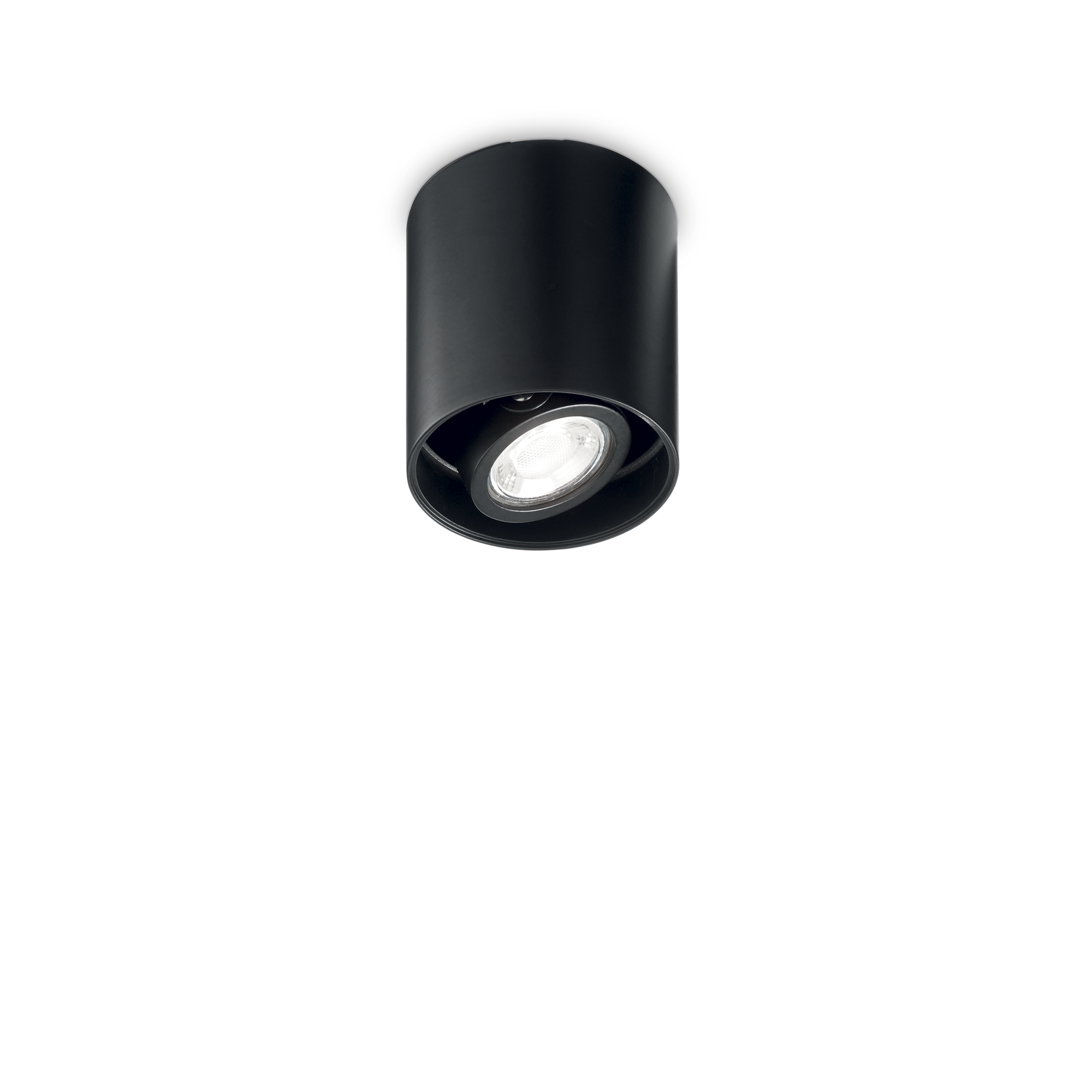 Ideal Lux 243924,Category_Flush Ceiling Lights,TECNICO,Finish_ MOOD PL1 D09 ROUND NERO