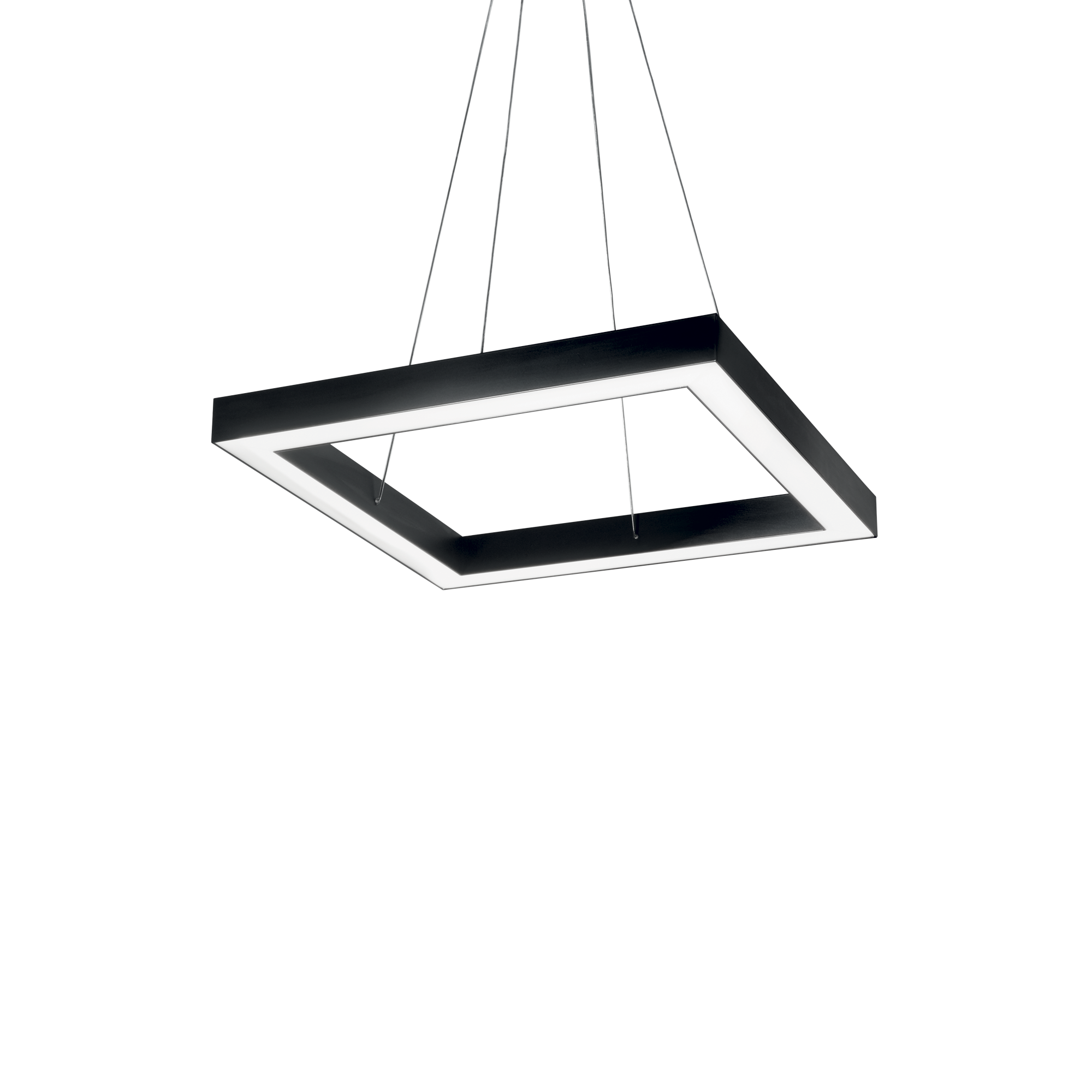 Ideal Lux 245676,Category_Pendants,TECNICO,Finish_ ORACLE D50 SQUARE NERO